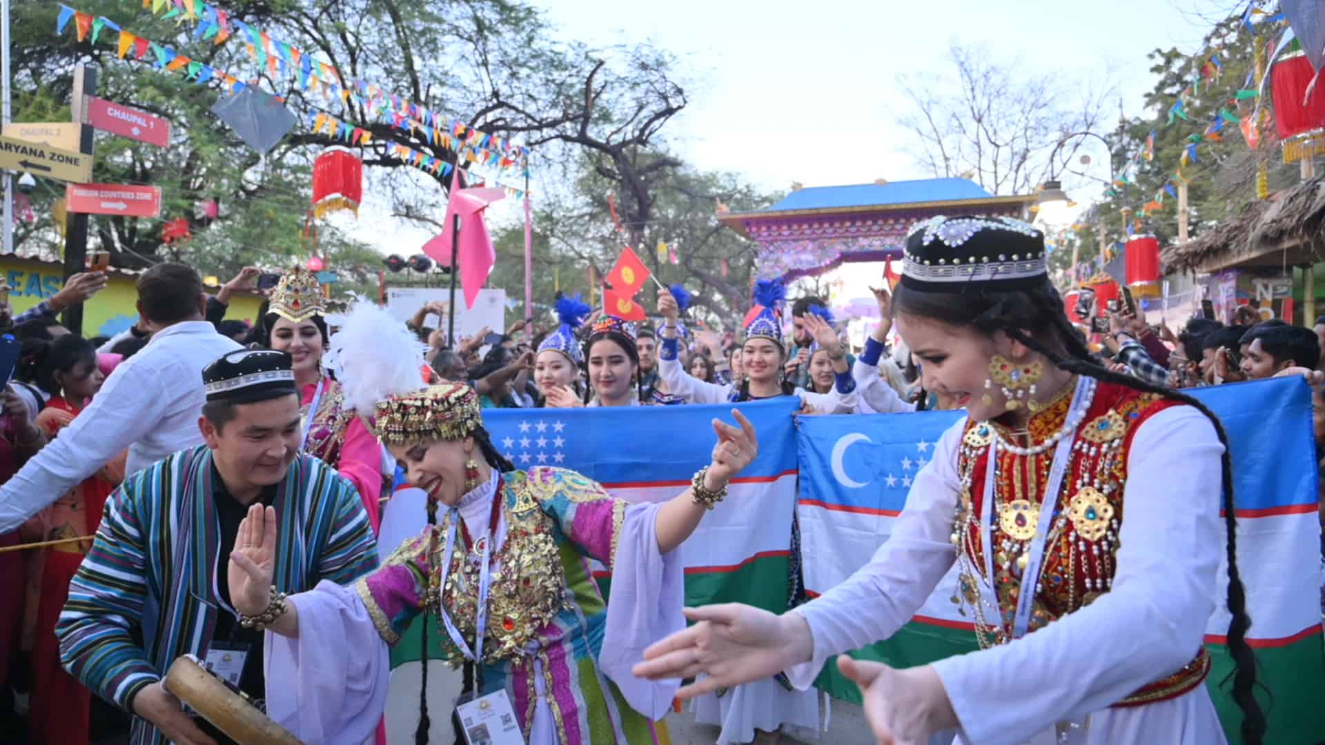 Uzbekistan Flag